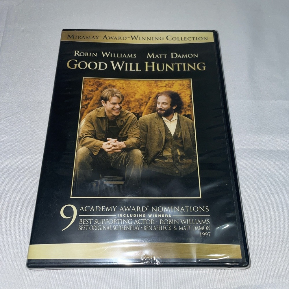 Good Will Hunting DVD Miramax Award Winning Collection Robin Williams Matt Damon